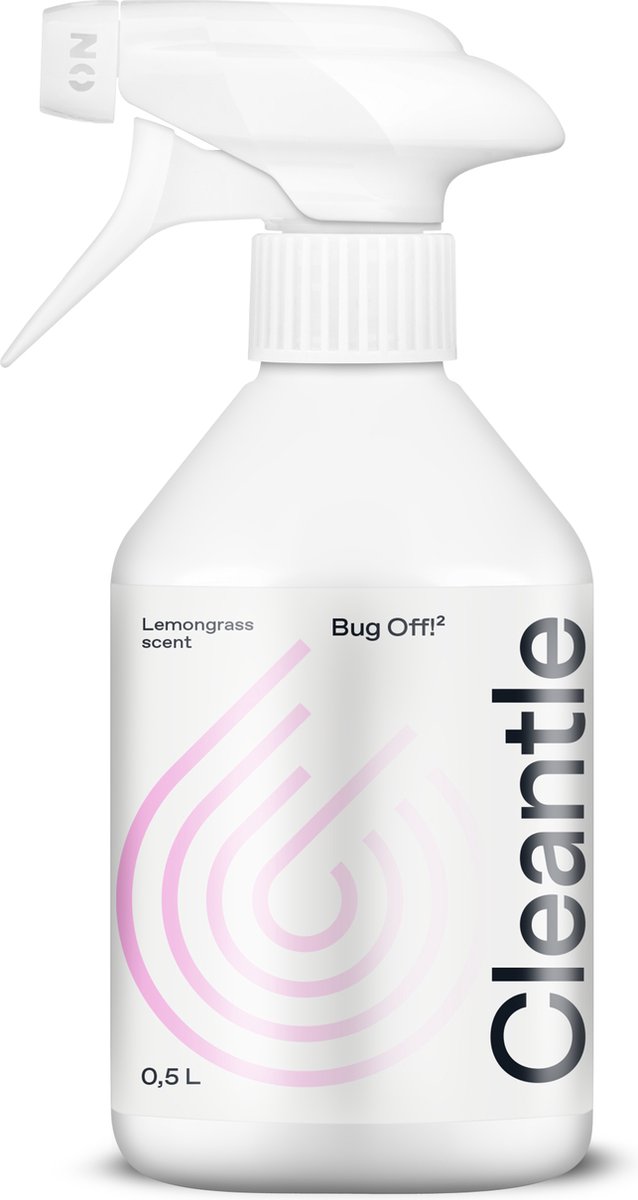Cleantle Bug OFF 500 ml - Insectenreiniger - Vogelpoep Verwijderaar Auto - Auto Wassen - Auto Poets Pakket - Allesreiniger