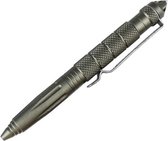 Tactische Pen - Tactical Pen - Zelfverdediging - Glasbreker - Vliegtuig Aluminium - Wolfraam - Grijs