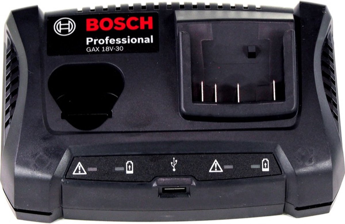 BOSCH PRO GAX 18V-30 Professionnal 1600A011A9 - Chargeur rapide tout-en-un