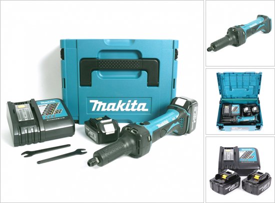 Makita DGD801Z rechte slijper 18 Volt excl. accu's en lader Makita DGD801Z rechte slijper 18 Volt excl. accu's en lader