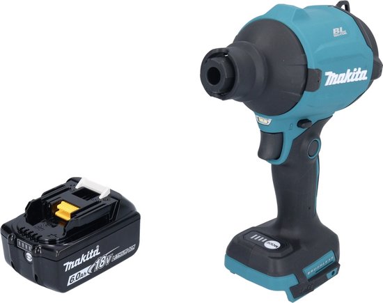 Makita DAS 180 G1 accu-blazer 18 V borstelloos + 1x accu 6,0 Ah - zonder oplader van Makita — afbeelding 2