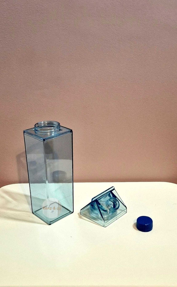 Waterfles met grote capaciteit voor koelkast - 2200 ml voedselveilige waterdispenser, compacte drinkoplossing voor de keuken, veelzijdige drankcontainer en hy