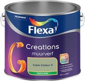 Flexa Creations - Muurverf - Extra Mat - Calm Colour 3 - 2.5L