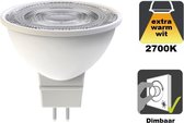 Integral LED - GU5.3 LED spot - 3,4 watt - 2700K - 380 lumen - 12V - Dimbaar