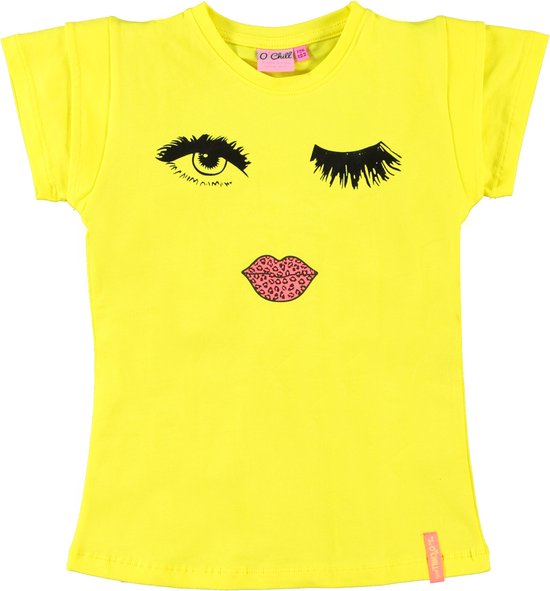 O'Chill meisjes t-shirt Juliette Yellow