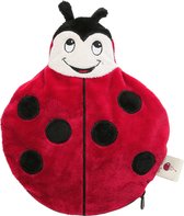 Cherry Belly Baby Ladybug - garniture aux graines de lin - coussin froid chaud - bébé câlin - inatura