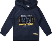 Dirkje baby jongens hoodie - Navy - Maat 62