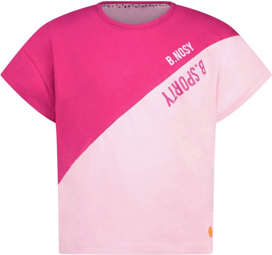 B.Nosy meisjes t-shirt B. Sporty Taffy Pink