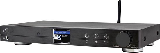 UNIVERSUM Internet/DAB+ Tafelradio Zwart
