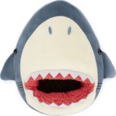 Balvi Chauffe-Pieds Shark Blauw Wit Taille Unique