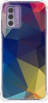 Telefoon Hoesje Geschikt voor Nokia G42 Hoesje maken met transparante rand Polygon Dark