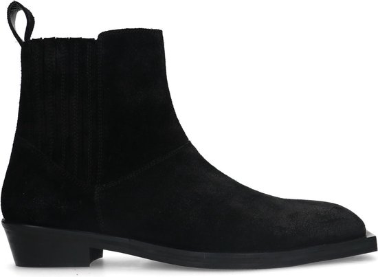 Sacha - Homme - Bottines en daim noir - Taille 46