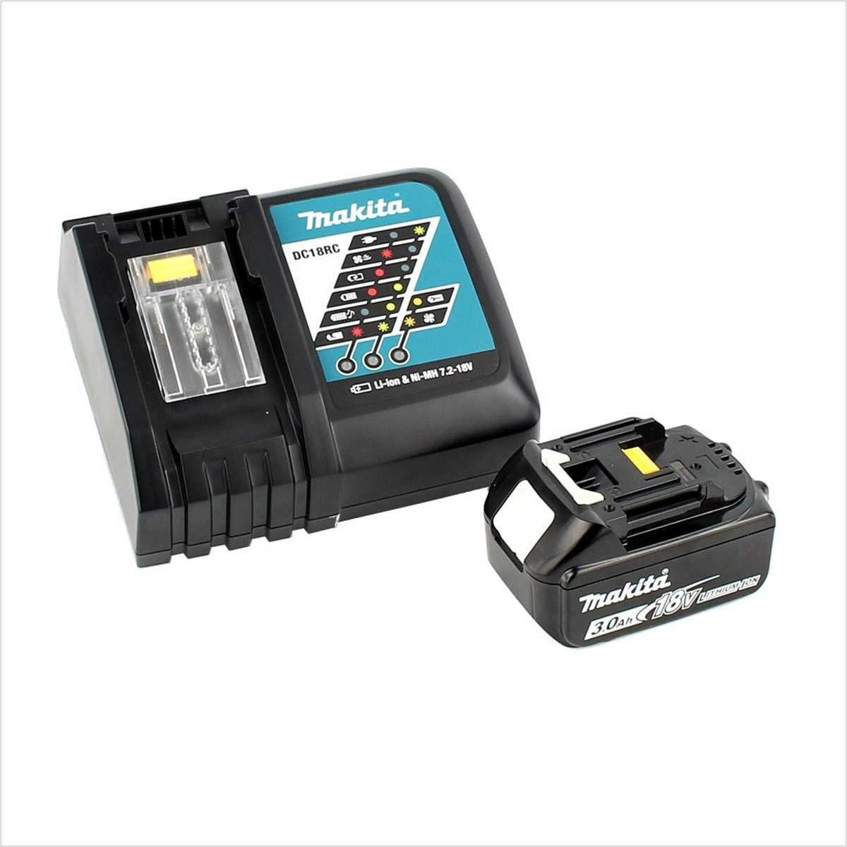 Makita DHP 453 RF accu klopboormachine 18V 42Nm in koffer + 3.0 Ah accu + lader thumbnail 4