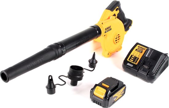 DeWalt DCV 100 M1 18 V accu blazer/bladblazer + 1 x DCB 182 4.0 Ah accu + DCB 115 lader van DeWalt — afbeelding 5