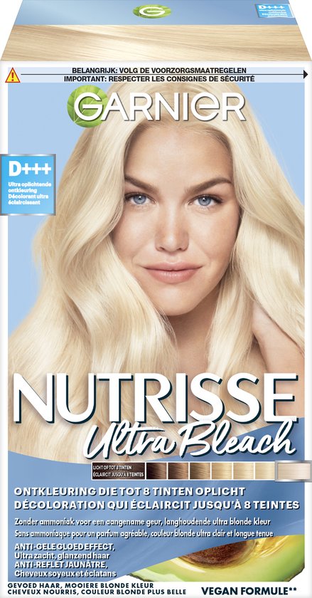 Garnier Nutrisse Ultra Blond Haarverf - D+++ Super Oplichtende Ontkleuring  | bol.com