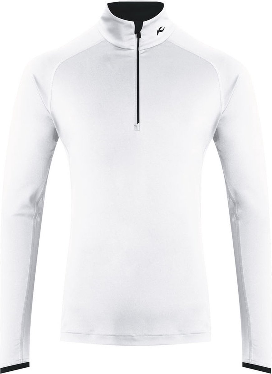 Skipully KJUS Men Feel Half Zip White Black-Maat 54
