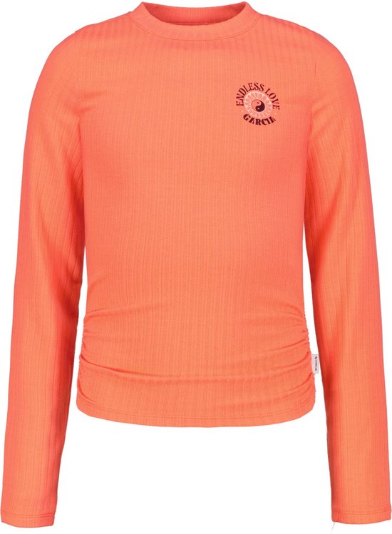 GARCIA Meisjes T-shirt Oranje - Maat 140/146