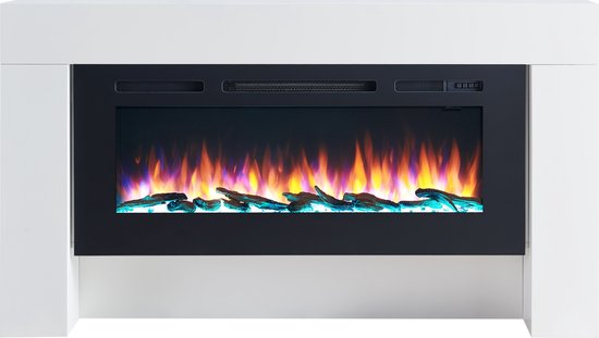 Balderia Elektrische Sfeerhaard Fria Wit – 2000 Watt | Leen Bakker