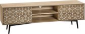 Beliani TORVI - TV-meubel - Lichte houtkleur -