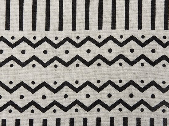 Beliani Plaid - Plaid - blanc - coton