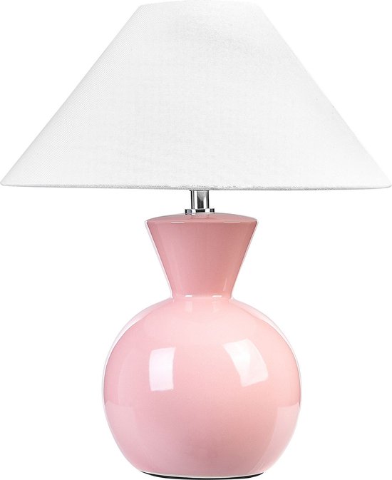 FERRY - Tafellamp - Roze - Keramiek