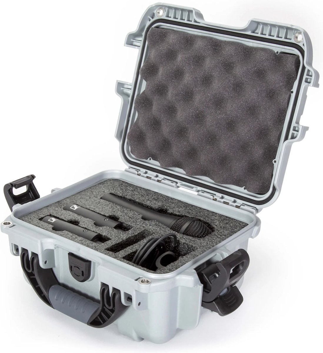 Nanuk 905 Case with Foam Sennheiser single XS - Silver