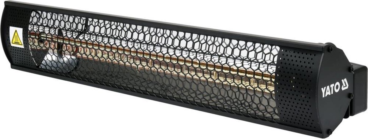YATO Terrasverwarmer Halogeen - Heater  - 2000W - IP65 - 18m² - 56x15x7,2cm