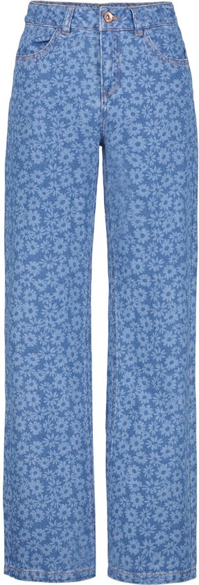 GARCIA G32522 Meisjes Wide Fit Jeans Blauw - Maat 170