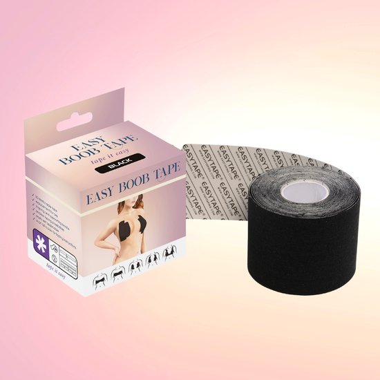 Easy Boob Tape - Zwart | Boob Tape - Fashion Tape - BH Tape - Plak BH