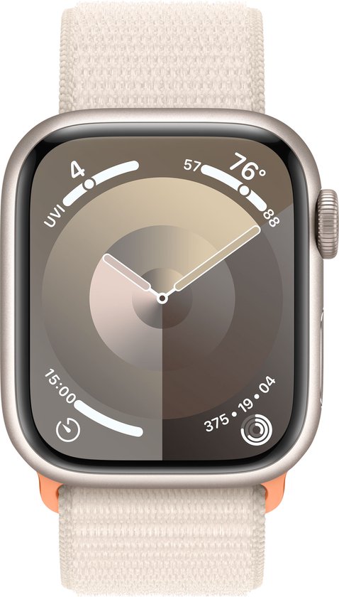 Apple Watch Series 9 41mm Starlight Sport Loop