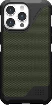 UAG - Metropolis LT Mag Hoesje iPhone 15 Pro - kevlar groen