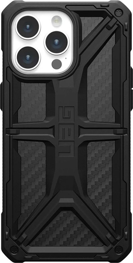UAG - Monarch iPhone 15 Pro Max Hoesje - carbon zwart