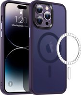 Coque Casify Classic Hybrid iPhone 13 Pro Max avec MagSafe - Violet foncé mat