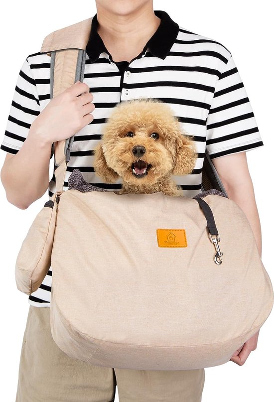Sac de transport pour chien, sac pour chien jusqu'à 11 kg, laisse pour chien,  sac pour... | bol