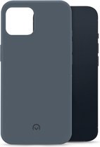 Mobilize Hoesje geschikt voor Apple iPhone 13 Mini Telefoonhoesje Flexibel TPU | Mobilize Rubber Gelly Backcover | iPhone 13 Mini Case | Back Cover - Matt Blue | Blauw