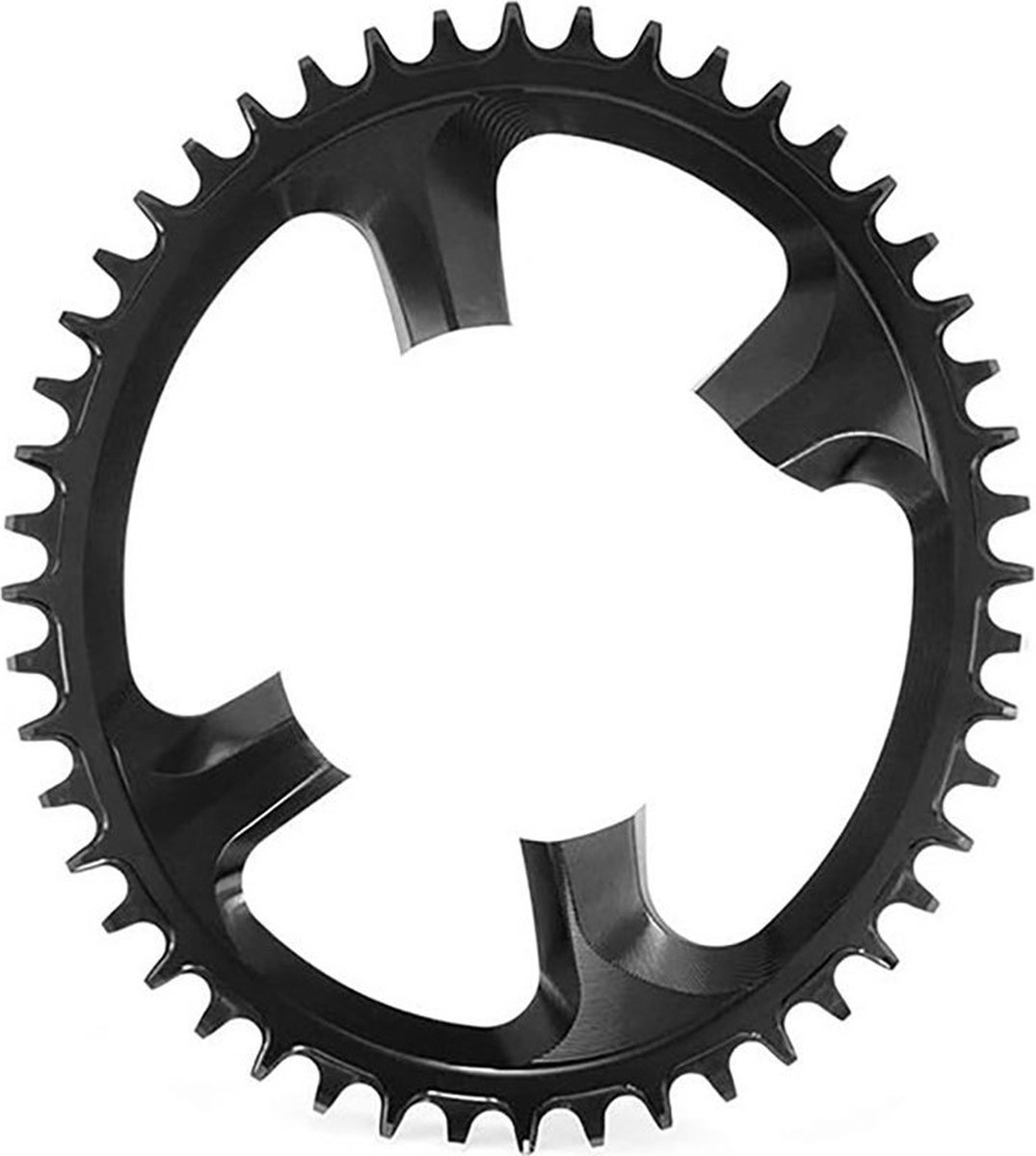 Garbaruk Shimano Dura-ace 9100 110 Bcd Ovaal Kettingblad Zilver 46t