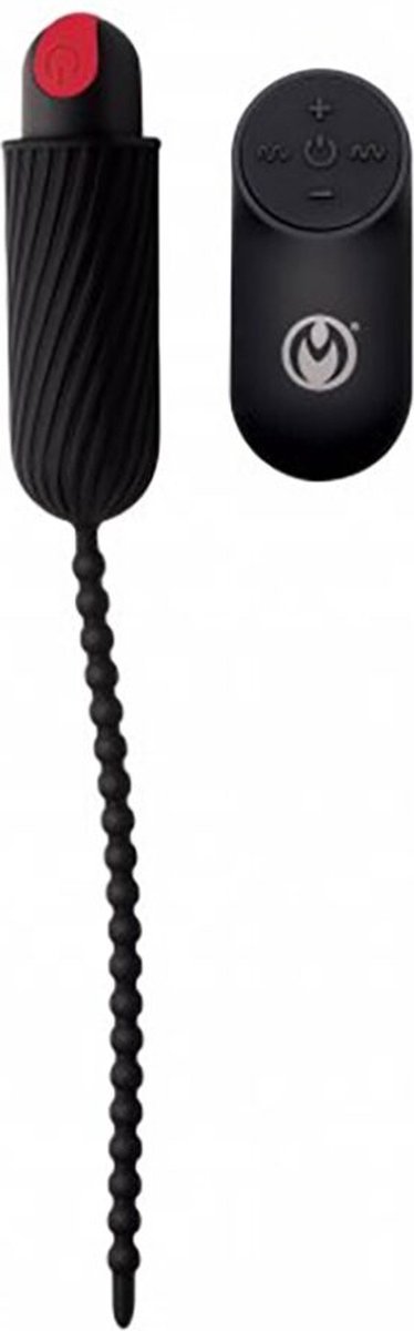 Goedkoopste XR Brands Dark Chain - Oplaadbare Siliconen Utheral Sounding black