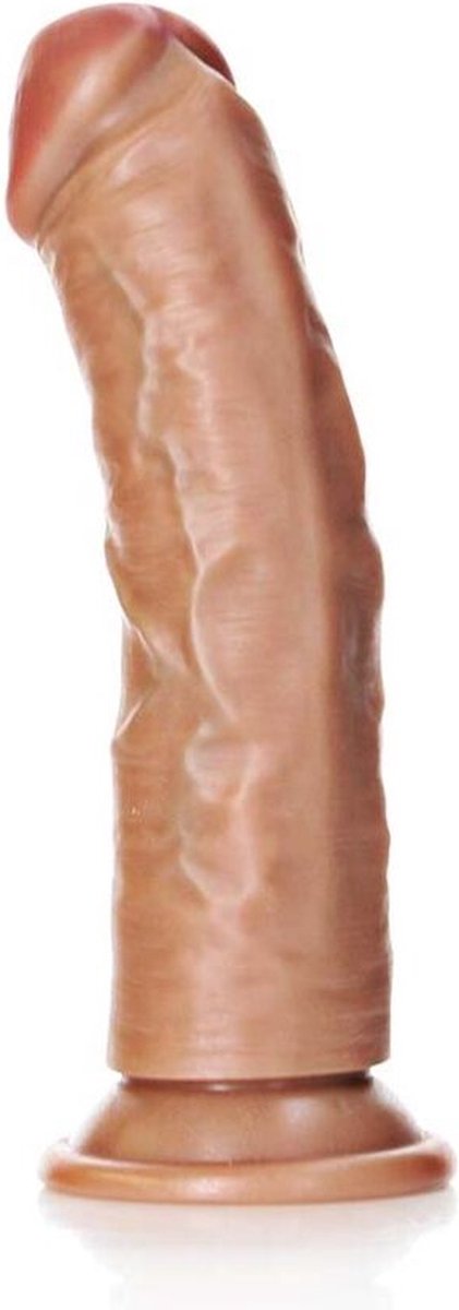 Goedkoopste Curved Realistic Dildo with Suction Cup - 6 / 15,5 cm