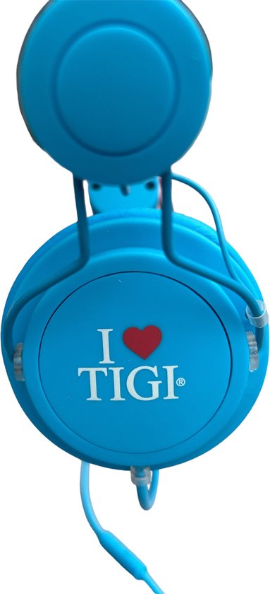 Casque I Love Tigi Blauw - Prise jack audio 3,5 mm