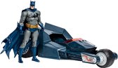 DC Multiverse Vehicle Bat-Raptor with Batman (The Batman Who Laughs) (Gold Label)