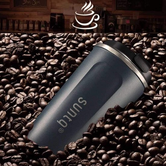 HEEMBURG French Press van roestvrij staal, dubbelwandig geïsoleerd, met Franse koffiepers, koffiepers, 1 liter, thermobreker, 5 kopjes, koffiezetapparaat