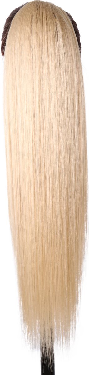 Miss Ponytails - Yaki Straight ponytail extentions - 28 inch - Blond K16 - Hair extentions - Haarverlenging - Paardenstaarten