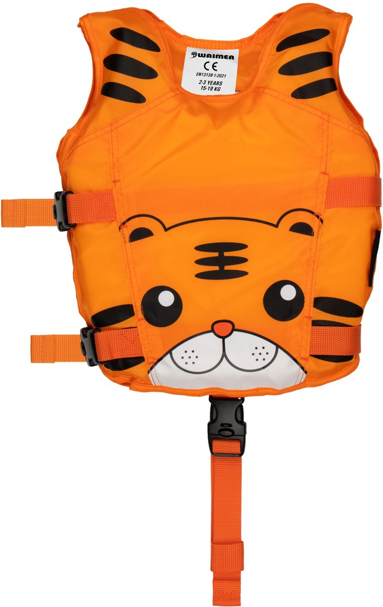 Waimea - Zwemvest Dier 2 - 3 Jaar - 19 Kg - Oranje
