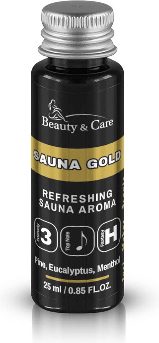 Goedkoopste Beauty & Care - Sauna Gold opgietmiddel - 25 ml. new