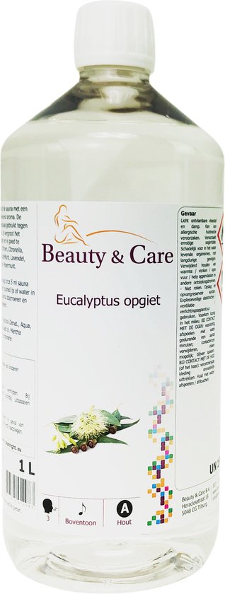Beauty & Care - Eucalyptus sauna opgietmiddel - 1 L. new