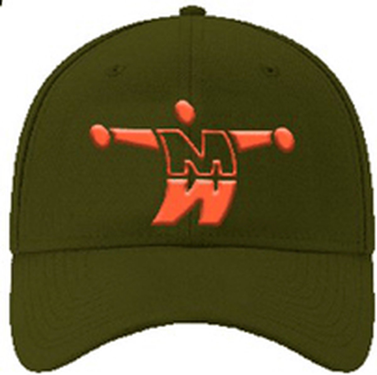 M Double You - Cap met logo (Black/black)