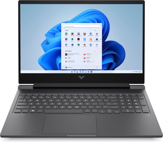 HP Victus Gaming 16-s0330nd AMD Ryzen™ 5 7640HS Laptop 40,9 cm (16.1") Full HD 16 GB DDR5-SDRAM 512 GB SSD NVIDIA GeForce RTX 4060 Wi-Fi 6 (802.11ax) Windows 11 Home Zwart