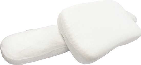 Mikoala - Hi4 Deluxe en Body Pillow – 6 weken proefslapen – ontworpen door fysiotherapeut – Hoofdkussen – Lichaam kussen - Nekklachten - Rugklachten - Traag schuim – Hoogte verstelbaar – Zwangerschapskussen – Rug- en Zijslapers | 53x35cm en 110cm