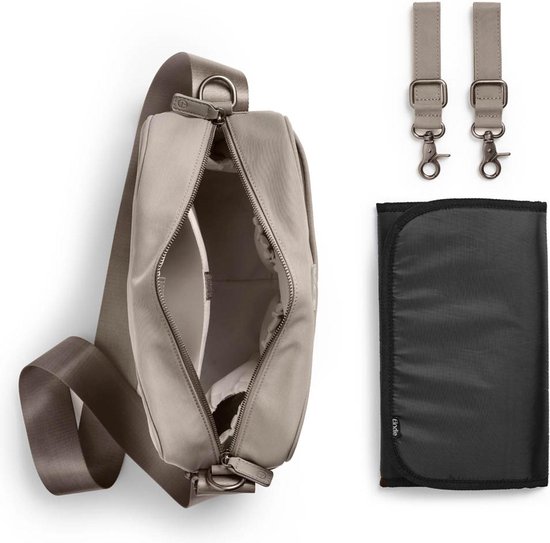 Elodie Crossbody Bag - Crossbodytas - Luiertas - Luiertassen - Verzorgingstas - Moonshell van Elodie — afbeelding 2