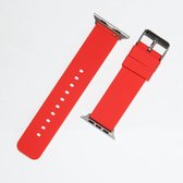 Apple Watch bandje Silicone Switch rood- 42 mm / 44 mm / 45 mm